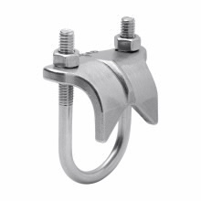 Eaton Crouse-Hinds series RAC right angle type conduit clamp, Rigid/IMC, 316 stainless steel, 3/4"