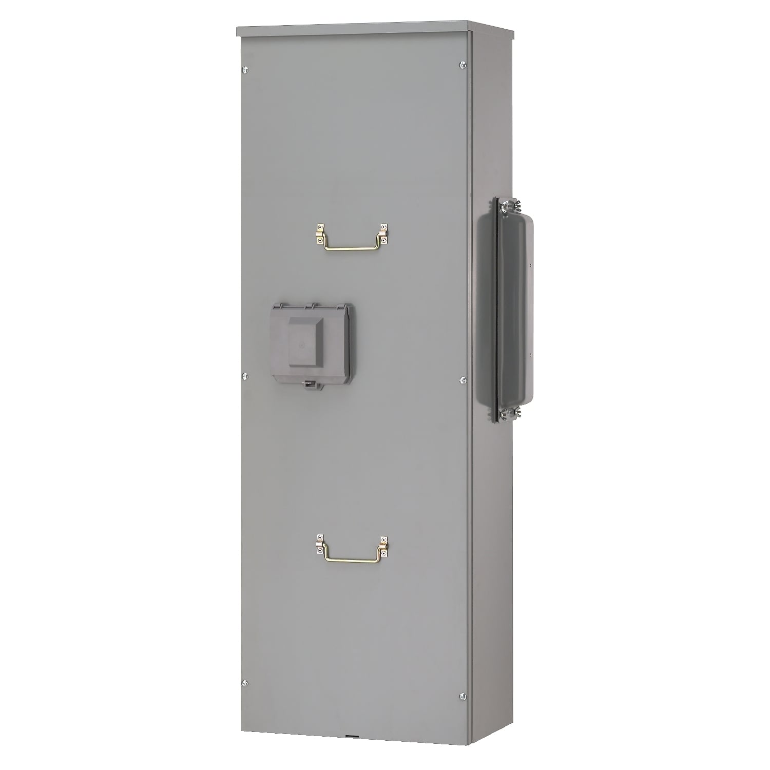 EZM1800CB Main Unit, EZ Meter Pak, 800 Amp, 120/240V, 1 Phase, 3 Wire, Aluminum Busbar, 65 kA SCCR, Main Breaker, OH, UG