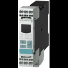Digital monitoring relay voltage monitoring, 22.5 mm from 17 to 275 V AC/DC over- and undershoot internal power supply DC and AC 50 to 60 HZ spurious peak lag 0.1 to 20 s hysteresis 0.1 to 150 v 1 changeover contact with or without error memory screw terminal replacement product for 3ug3534, 3ug3535