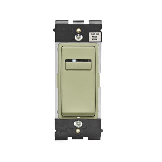  Renu  Universal Dimmer REL06-WW for Single Pole, 3-Way or More Applications, 600W-120VAC Incandescent, 600VA-120VAC MLV and 300W-120VAC Dimmable LED and CFL, in Prairie Sage