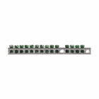 Eaton CH Loadcenter and Breaker Accessories - 14 Terminal Ground Bar Kit,1-3/4 in mounting hole distance,Ground bar kit,CH,14 terminals,0.75 in,CH and BR loadcenters
