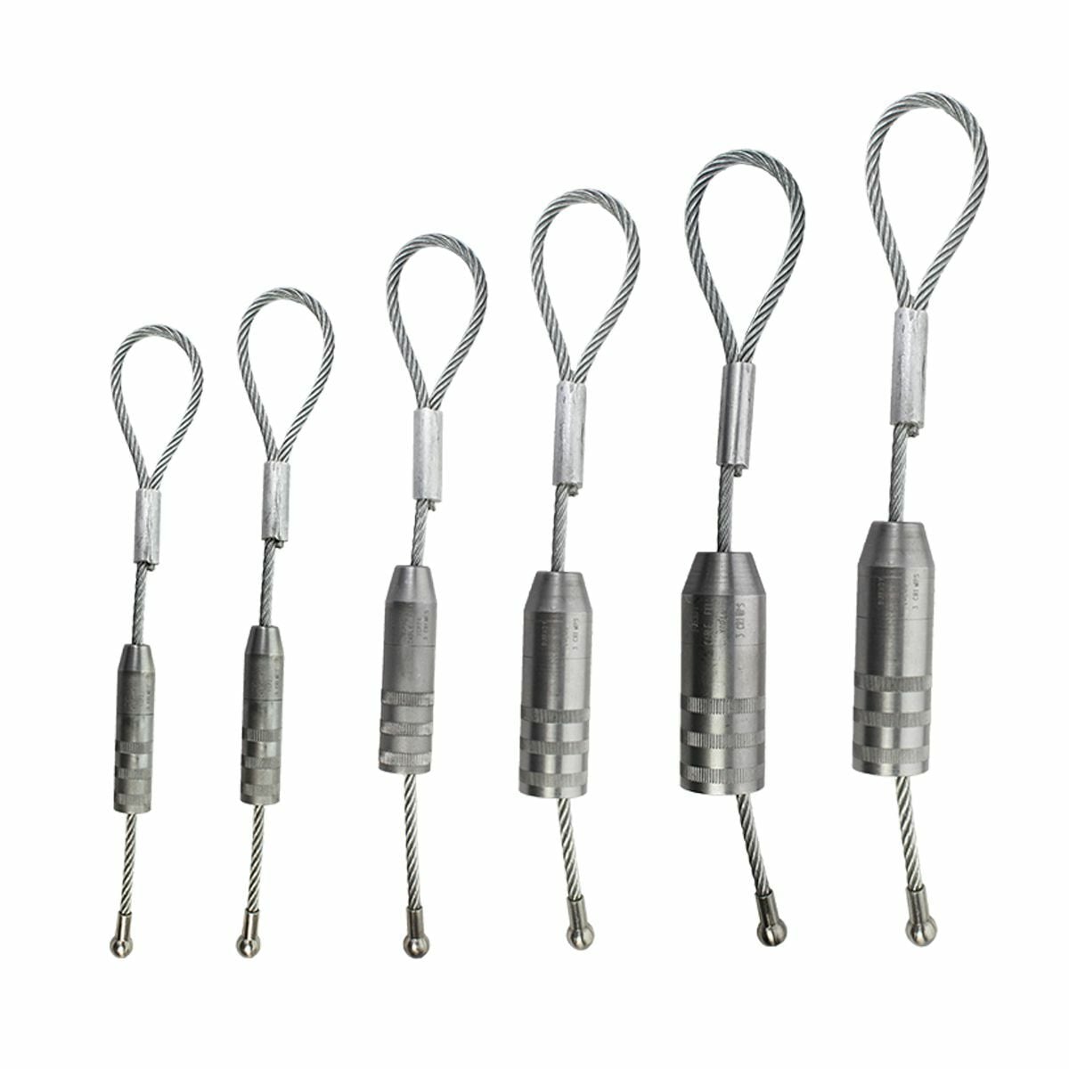 Burndy, COPPER / ALUMINUM: 550-750 kcmil,13 IN LANYARD LENGTH,CRIMPS: 3 CRIMPS, ROTATE EA 180 DEG, Install with 444S and 644 Dieless Series.