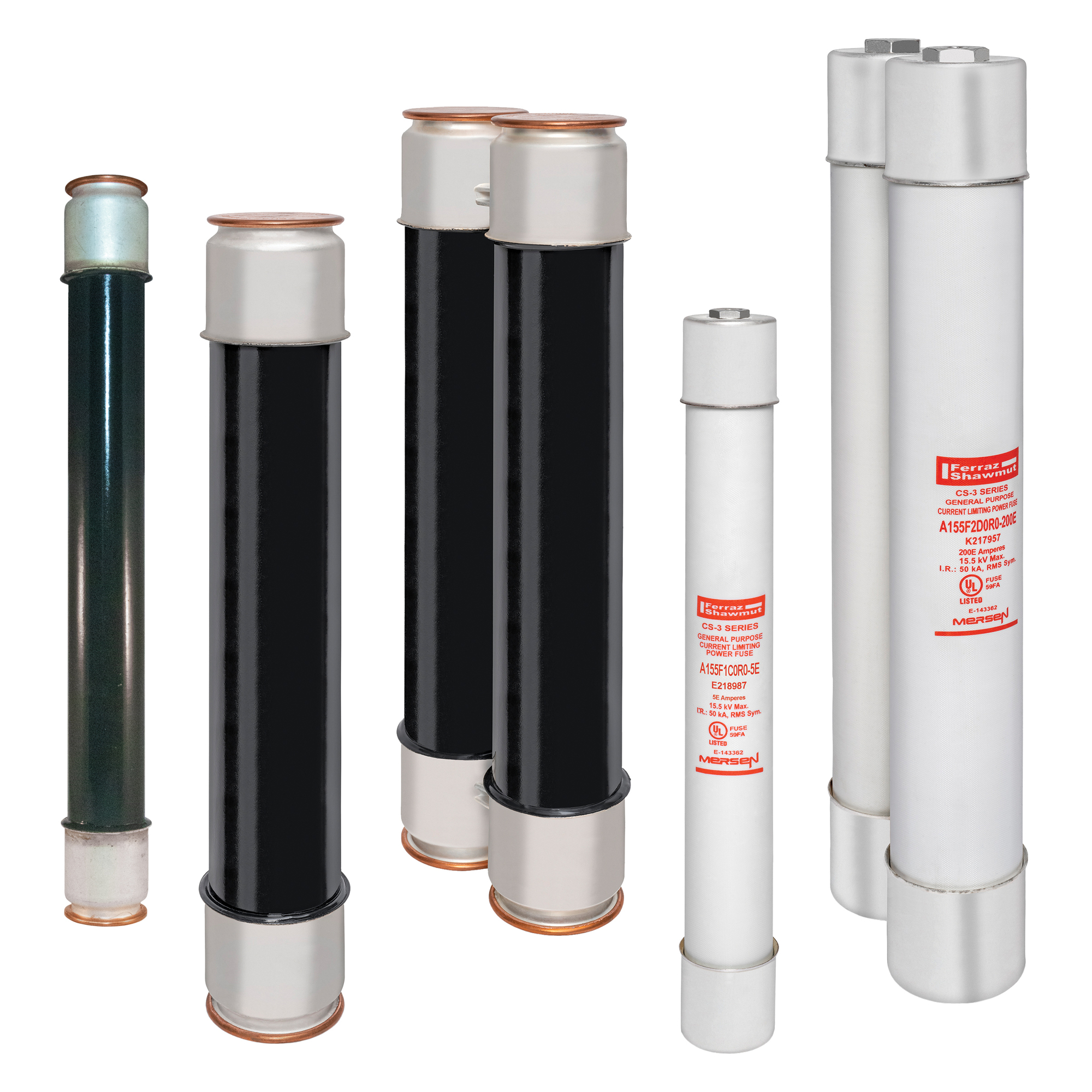 MV E-Rated Fuse 15500VAC 25A Series: FMH Visual Indicator