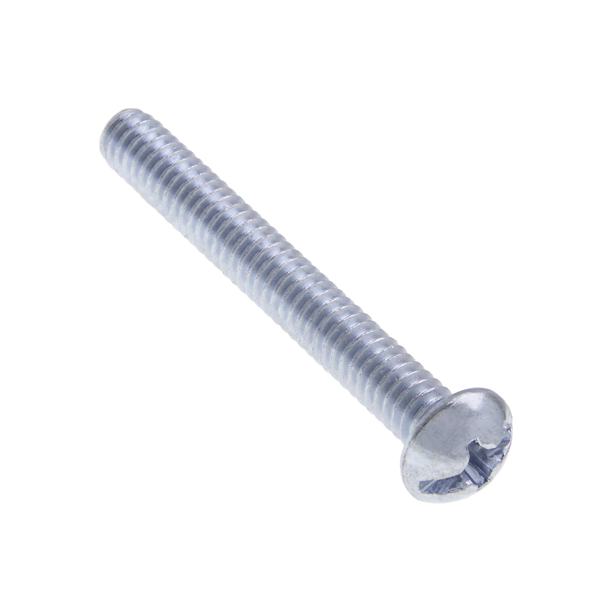 JRM22 Metallics Combination Machine Screw, 1/4-20, 3/8 in OAL, Steel, Round Head, Zinc Chromate, Phillips/Slotted/Square Drive
