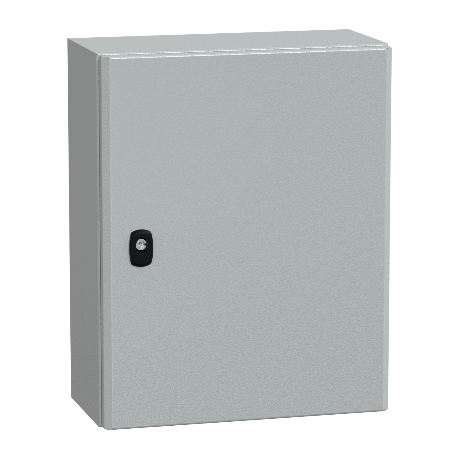 Wall mounted steel enclosure, PanelSeT S3D, plain door, with mounting plate, 500x400x200mm, IP66, IK10