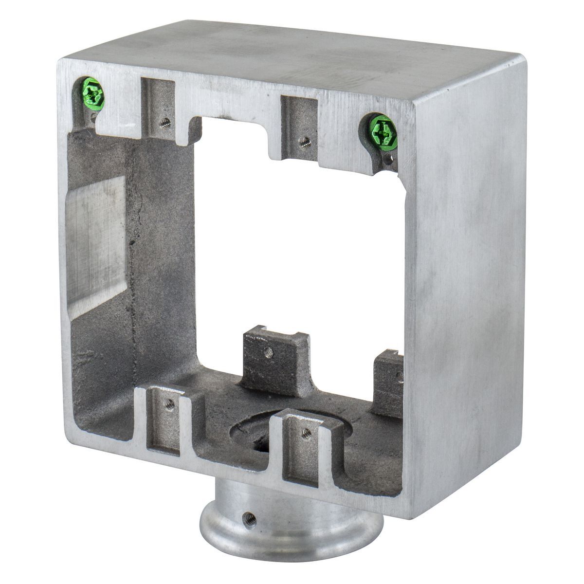 PEDESTAL,ALU,GROUNDED,4-G, W/ 3/4" HUB