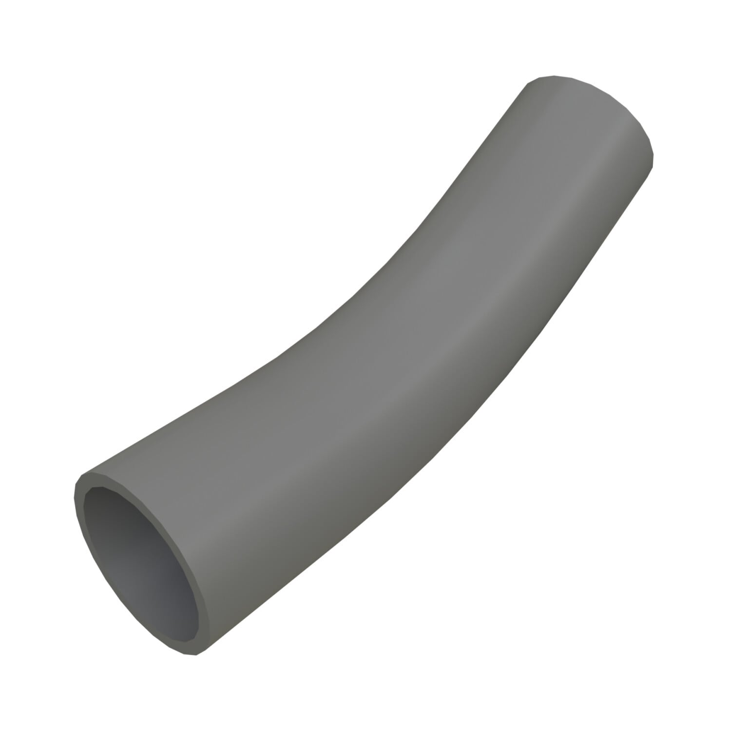 2-1/2 in x 22.5 deg PVC Schedule 40 Elbow, Standard Bend Radius, Plain End