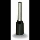 Ferrule; Sleeve for 1.5 mm² / AWG 16; insulated; electro-tin plated; black