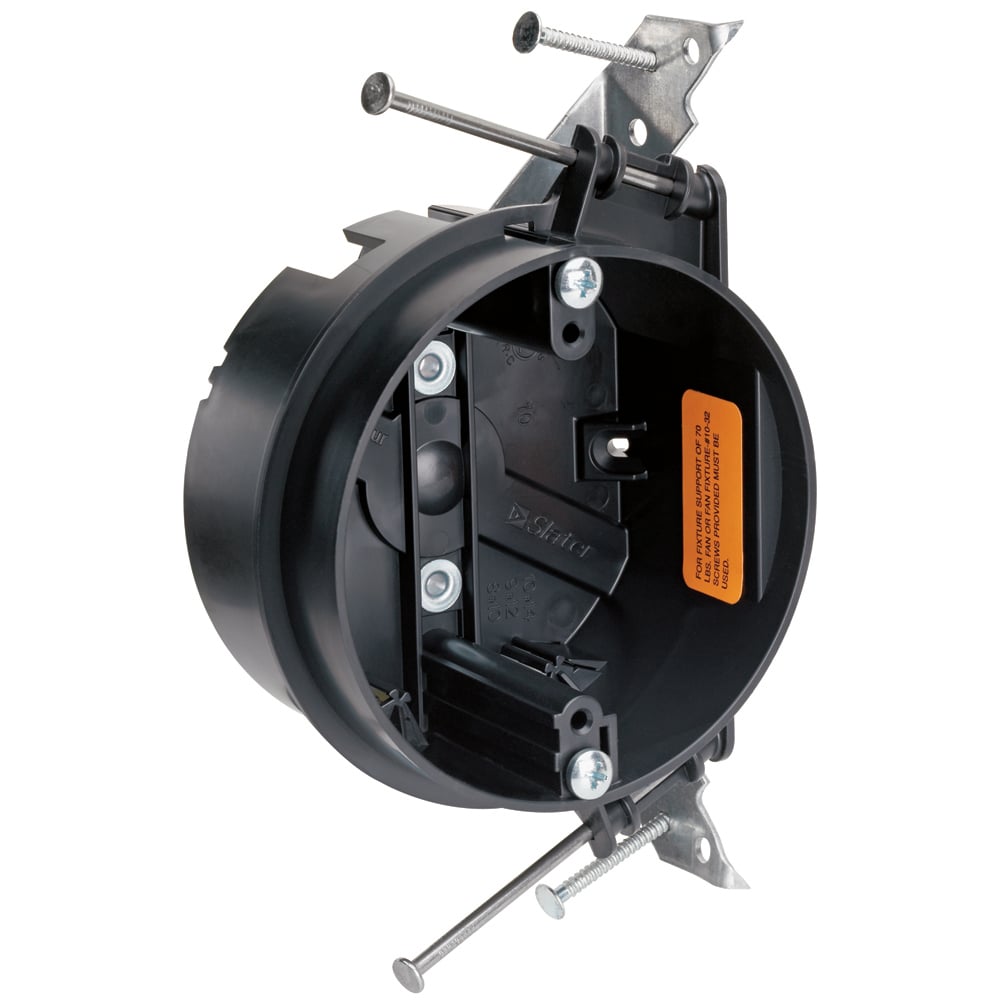 Ceiling Fan Box, Construction Grade with four Auto/Clamps. 30 pack.