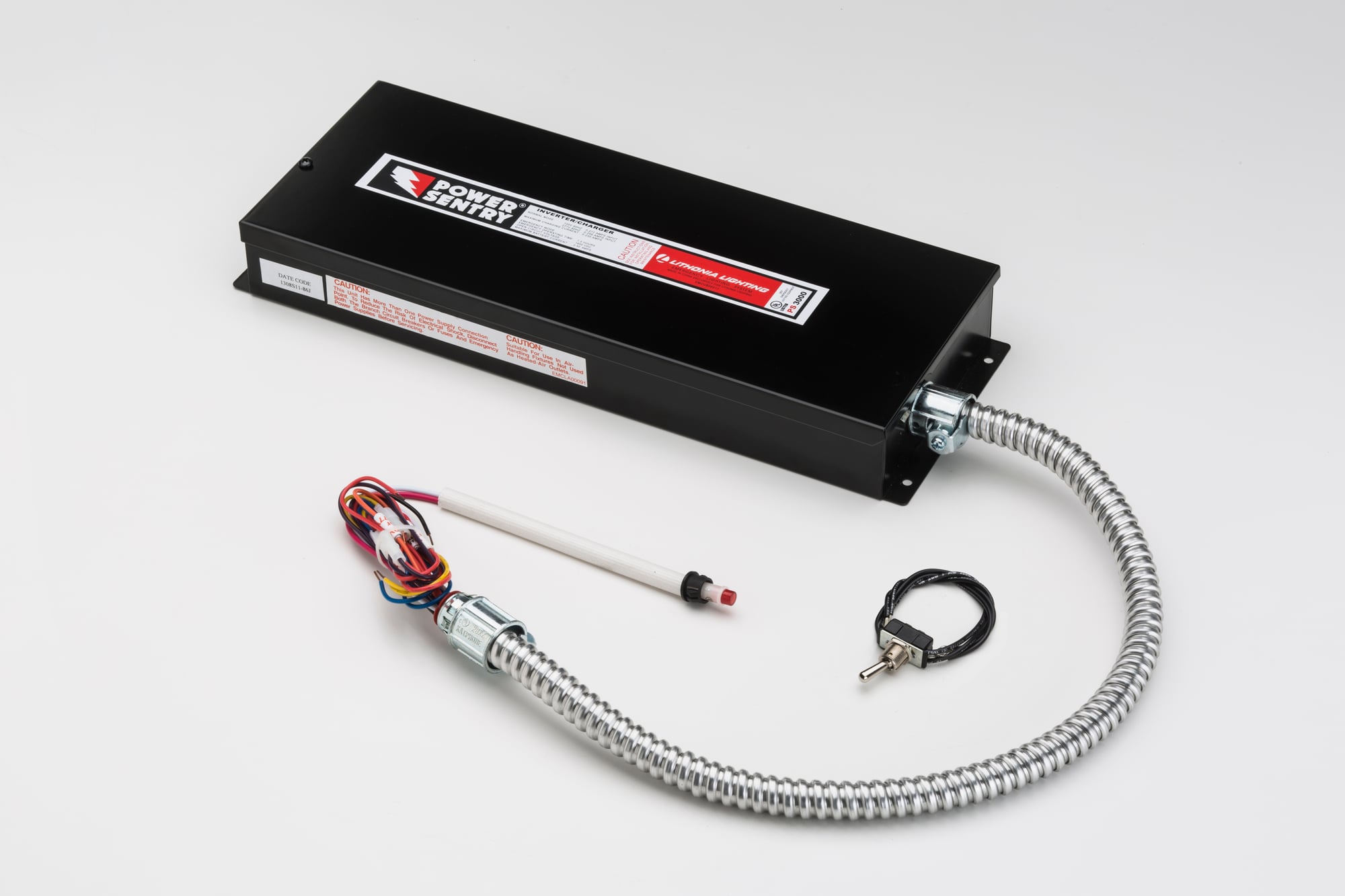 Fluorescent Battery Pack, Operates One 16W-215W 2'-8' or Two 20W-40W 2'-4' T12 or T8, 3000 Lumens, SKU - 259706