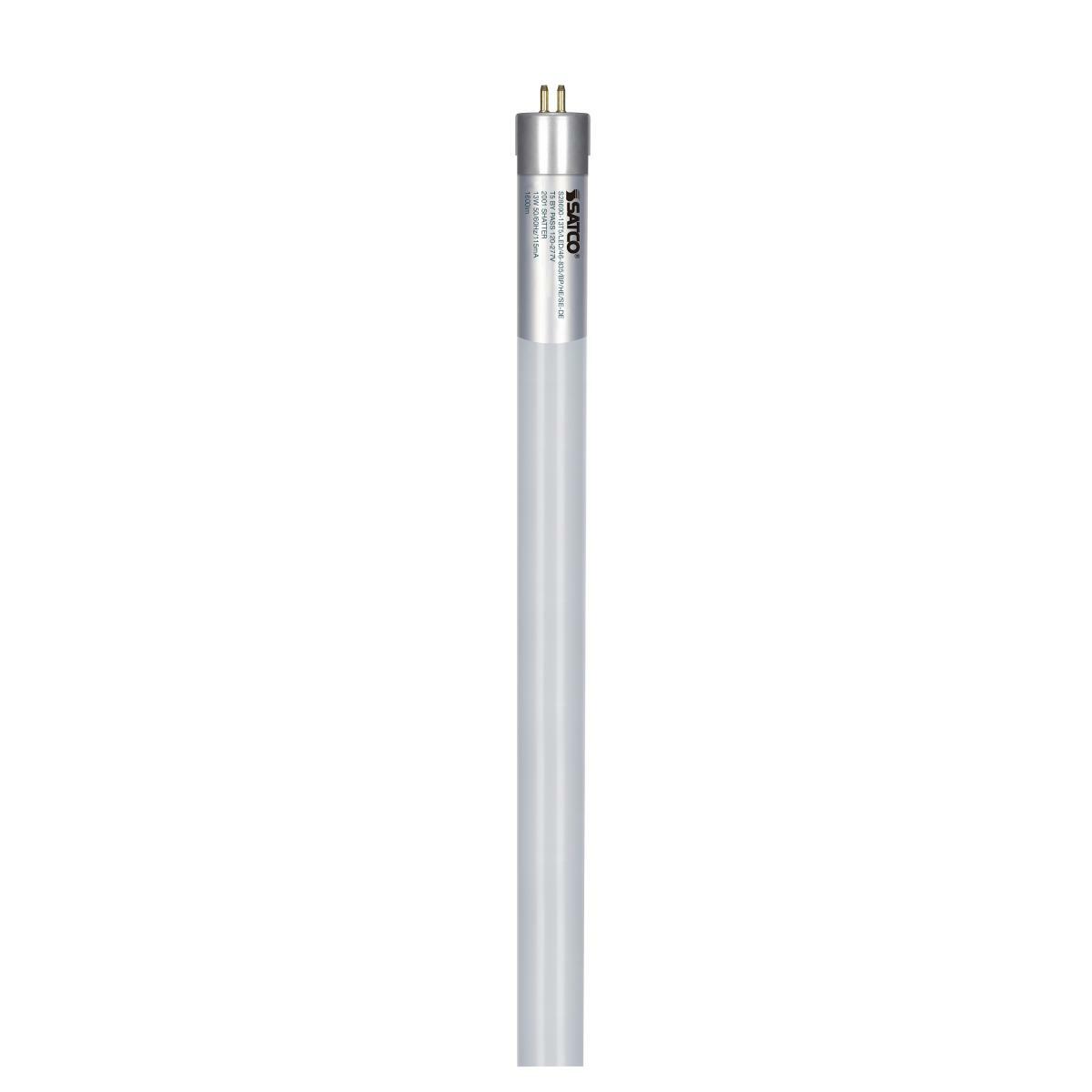 13 Watt T5 LED - Miniature Bi-Pin Base - 3500K - 50000 Average Rated Hours - 1600 Lumens - 120-277 Volts - Type B - Ballast Bypass - Single or Double Ended Wiring
