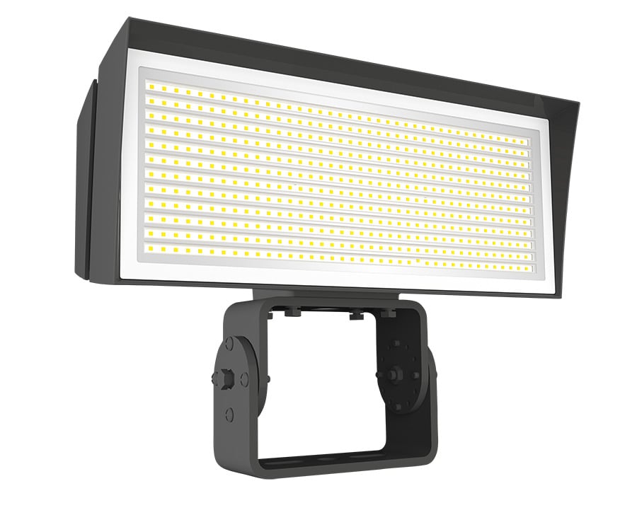 Floodlights 18739-38662 Lumens Ffled Large Field Adjustable 5000K/4000K 120V-277V Trunnion Mount Bronze 7-Pin Receptacle
