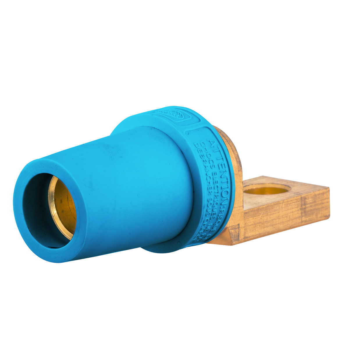 Single Pole Products, 300/400A Series,Female, Offset Stud Type, Blue