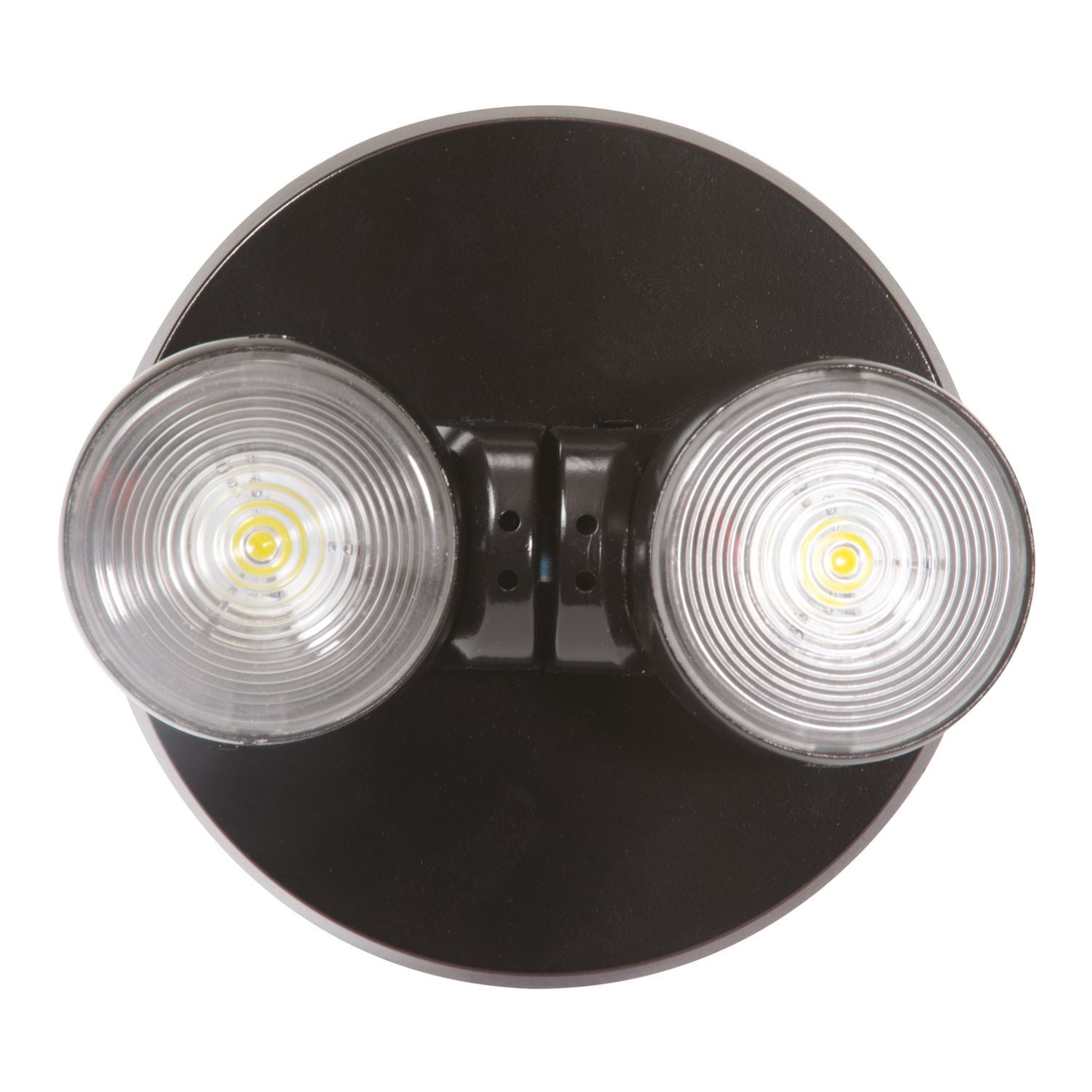 Single Remote Head LED Emergency Heads Wet Location Listed,White Housing