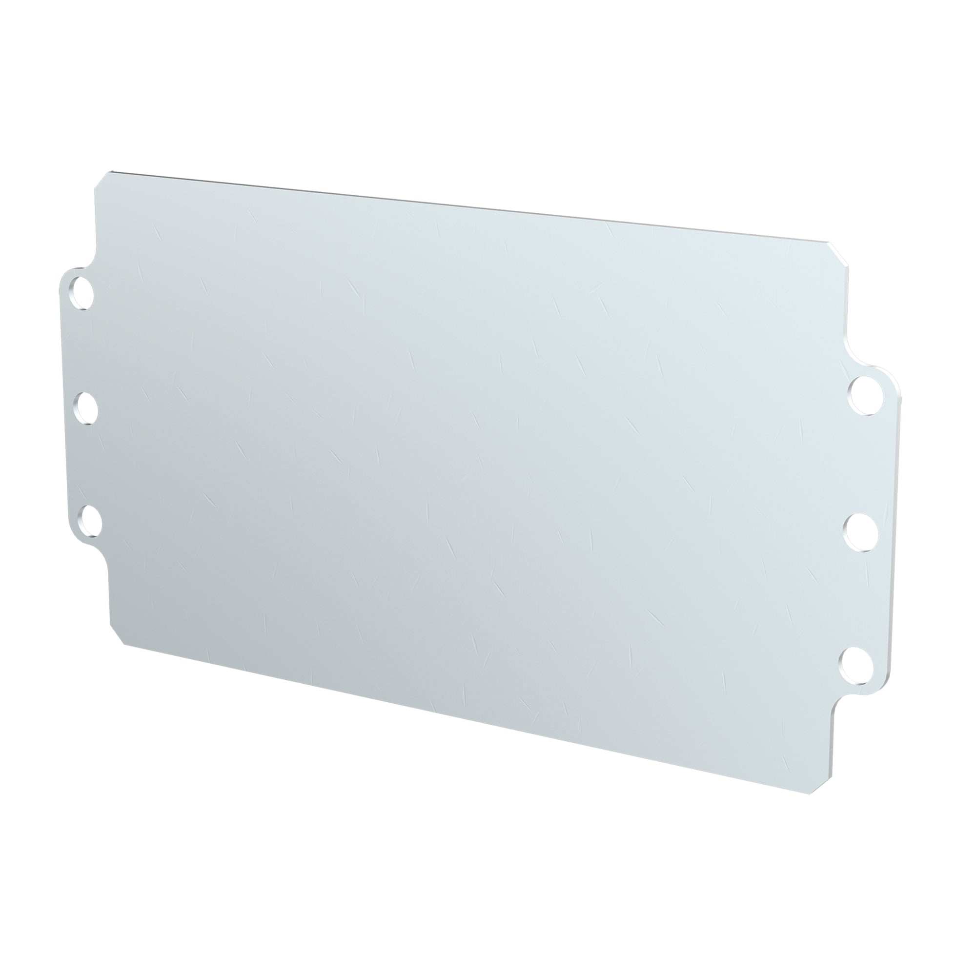 Panel for ZonEx Non-Metallic Terminal Enclosure, fits 220x120mm, Galv, Mild Steel