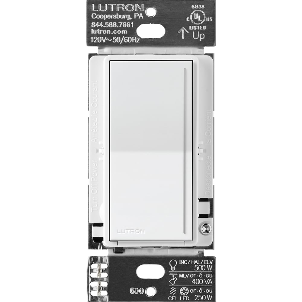 Lutron RadioRA 3 Sunnata RF PRO LED+ Touch Dimmer Switch, 250W - Snow White