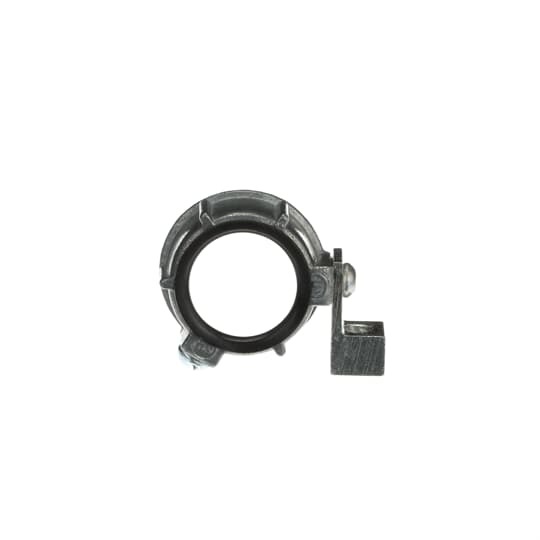 Bushing, Insulated Grounding, Trade Size 1 Inch, Grounding Lug Wire Size 14 AWG - 6 AWG, Malleable Iron, For use with Rigid/IMC Conduit.