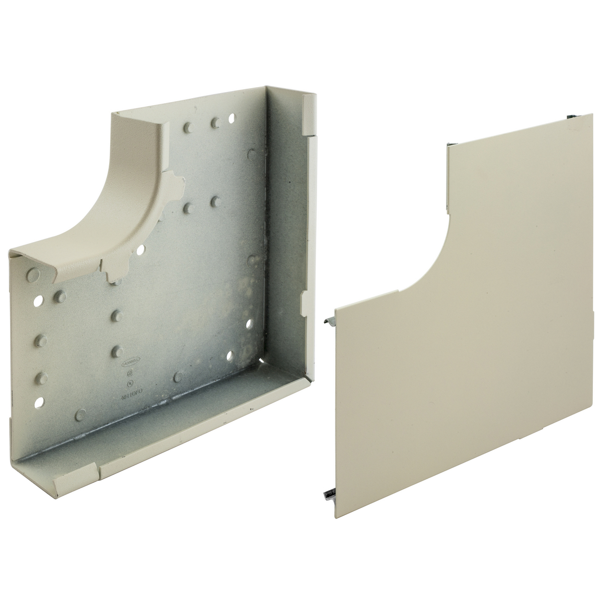 Metal Raceway Large Radius 90 Flat Elbow, HBL4750 Series