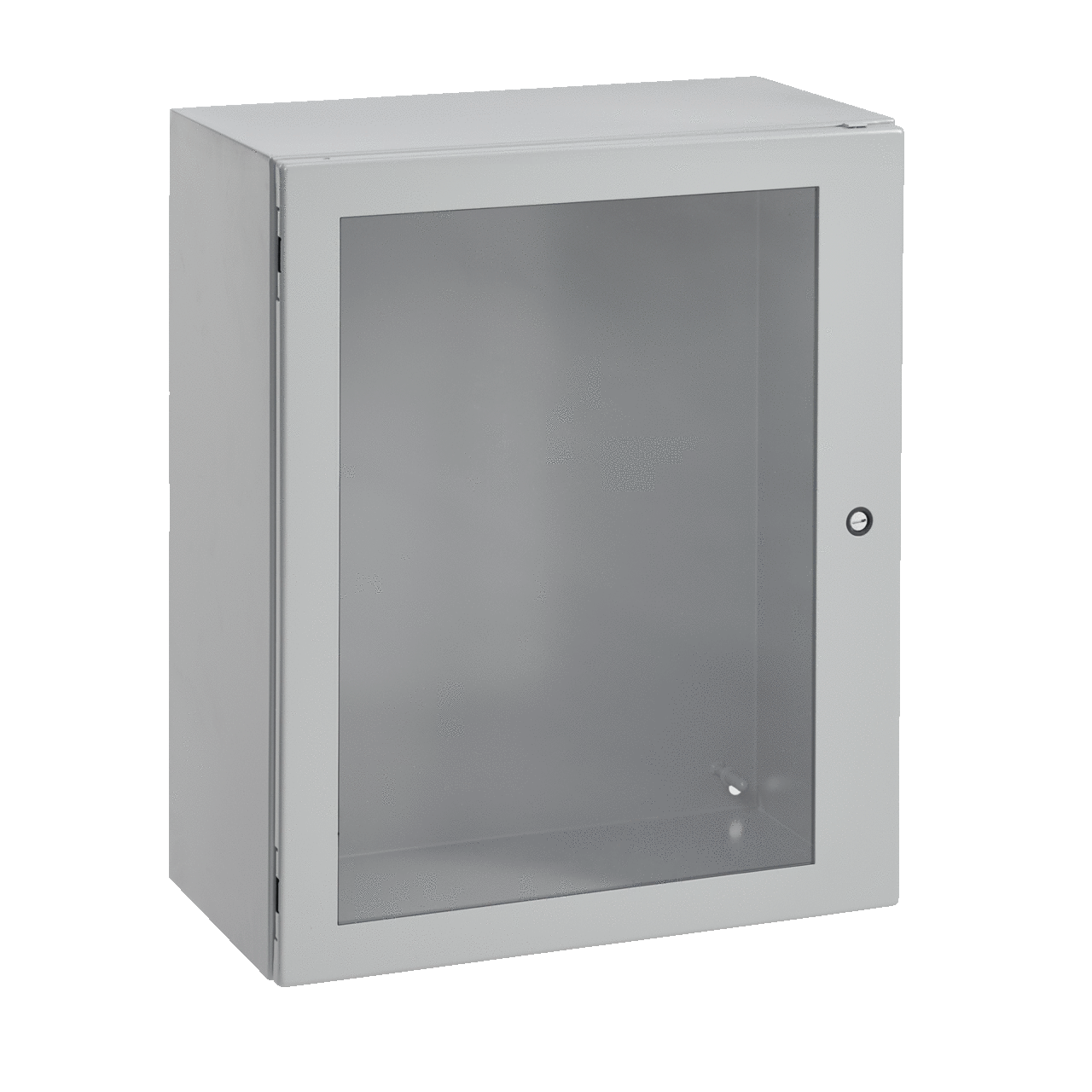 Concept Window-Door Enclosure, 12.00x10.00x6.00, Lt Gray, Steel