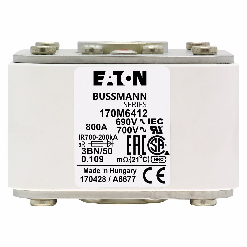 Fuse-link, high speed, 800 A, AC 690 V, size 3, aR, IEC, UL, single indicator