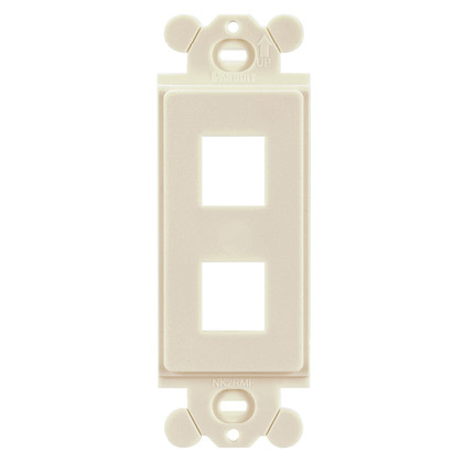 NK 2-port screw mount module frame      