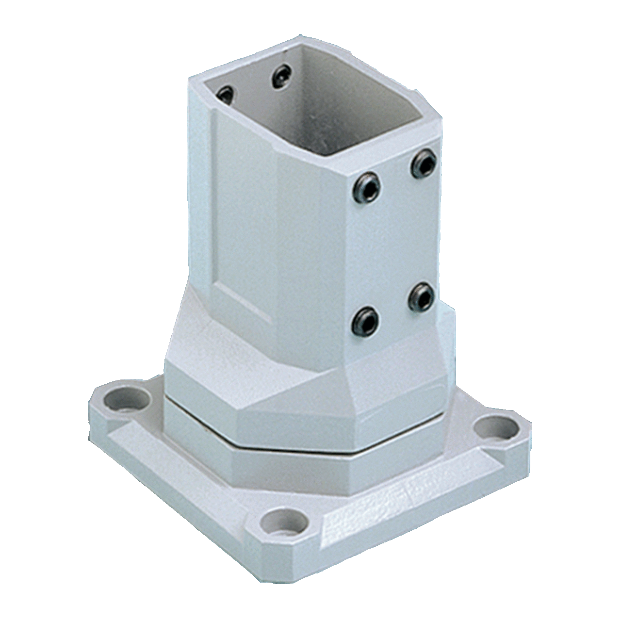 Compact Series 2 Rotational Base, fits 45x60mm, Lt Gray, Aluminum