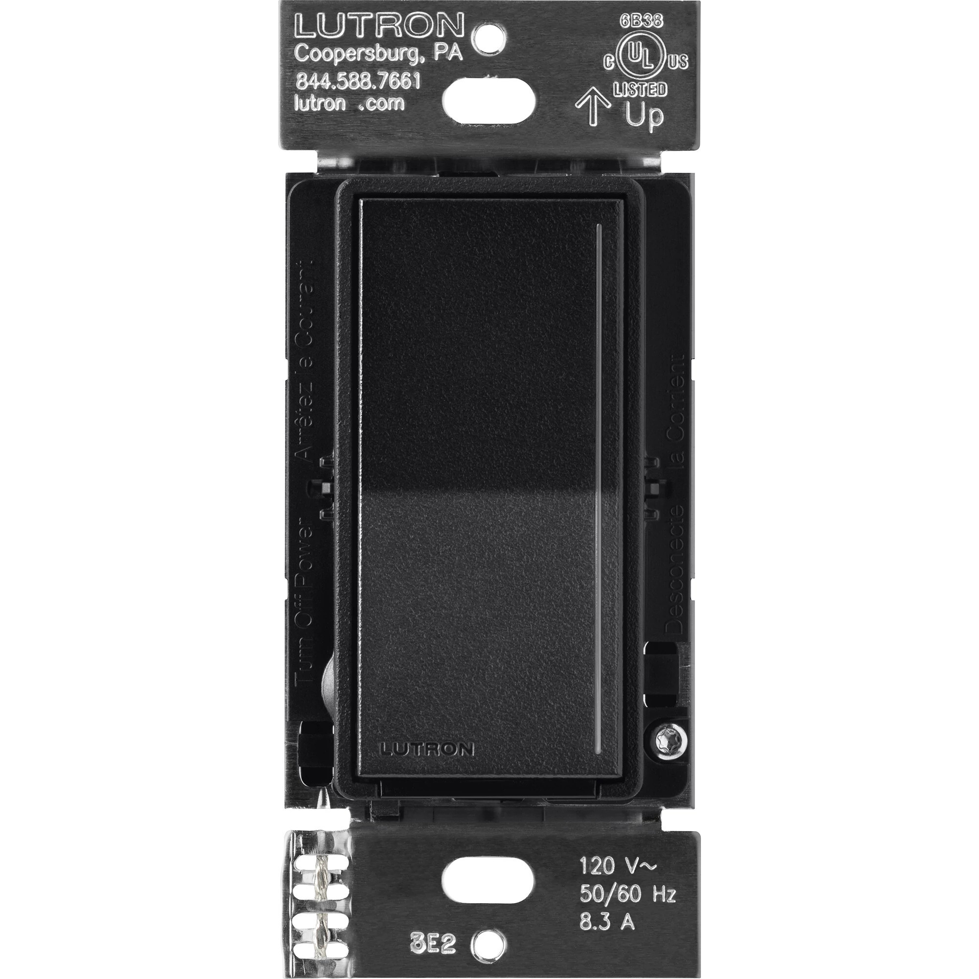Sunnata Companion Dimmer Switch, for use only with Sunnata Pro LED+ Dimmer Switches, Midnight