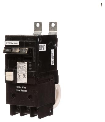  Low Voltage Molded Case Circuit Breakers Panelboard Mounting 240V GFCI Circuit Breakers - 2-Pole, GFCI - BLHF, 22KAIC, 120/240VAC are Circuit Protection Molded Case Circuit Breakers. BRKR 20A 2P 120/240V 22K BLHFB GFCI5MA