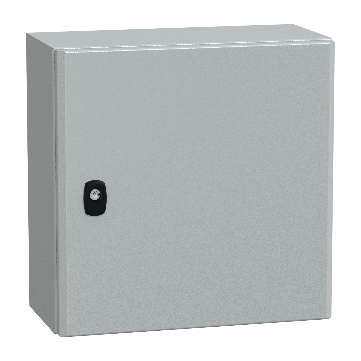 Wall mounted steel enclosure, PanelSeT S3D, plain door, without mounting plate, 400x400x200mm, IP66, IK10