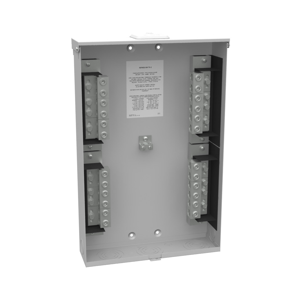 200 AMP 3PH 600 VOLT 15IN-23IN-4IN PNTD STL LIFT OFF FRONT HSP 6 LUGS PER LND 10K SCCR