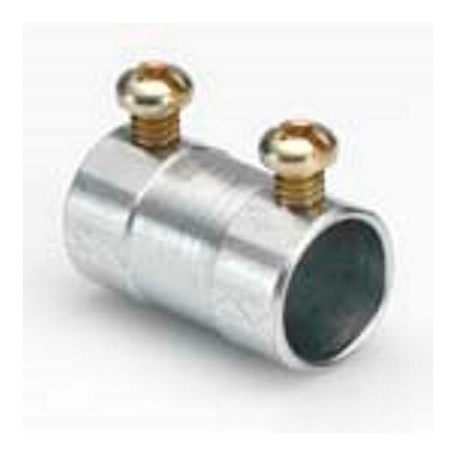 Coupling, Set Screw, Made in the USA Steel, Size 1 1/2 Inch.