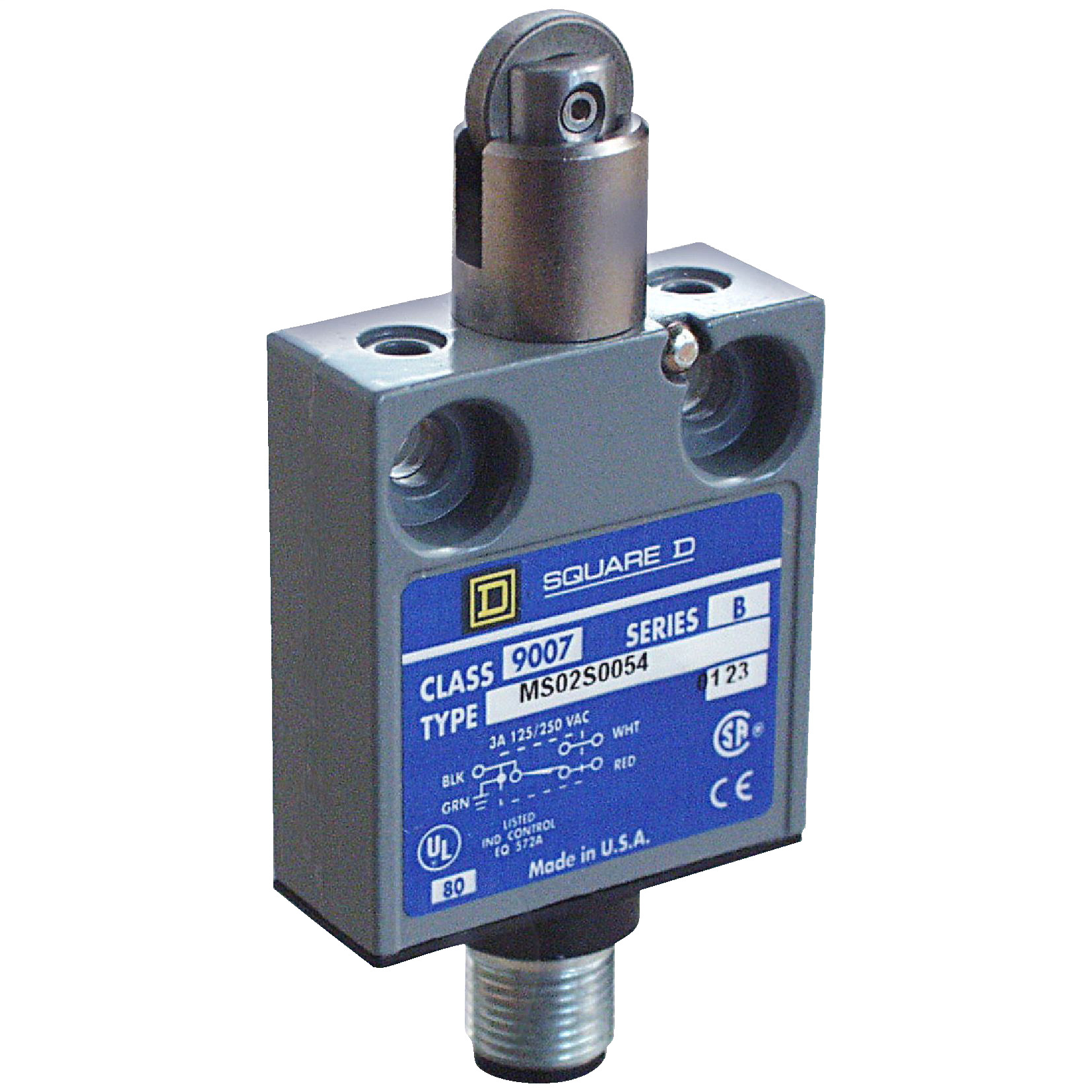 LIMIT SWITCH 240VAC 10AMP MS +OPTIONS
