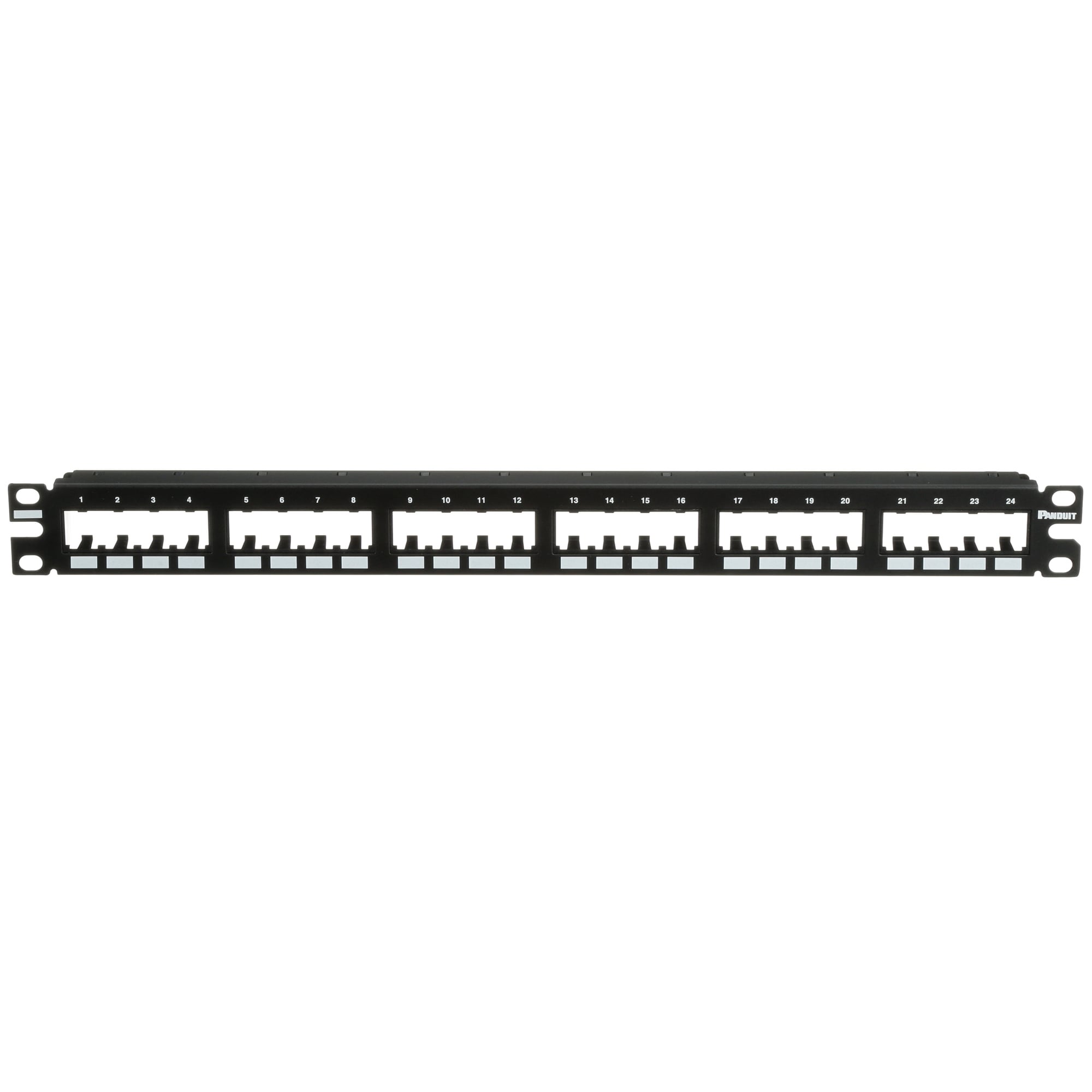 Patch Panel, 24 Port, Modular Flush Moun