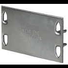 Steel Safety Plate, 1-1/2 x 2-3/4 in. Size, 1-1/2 in. width, 2-3/4 in. length, 16 GA thickness, 100/pk