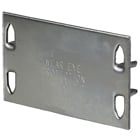 Steel Safety Plate, 1-1/2 x 2-3/4 in. Size, 1-1/2 in. width, 2-3/4 in. length, 16 GA thickness, 100/pk