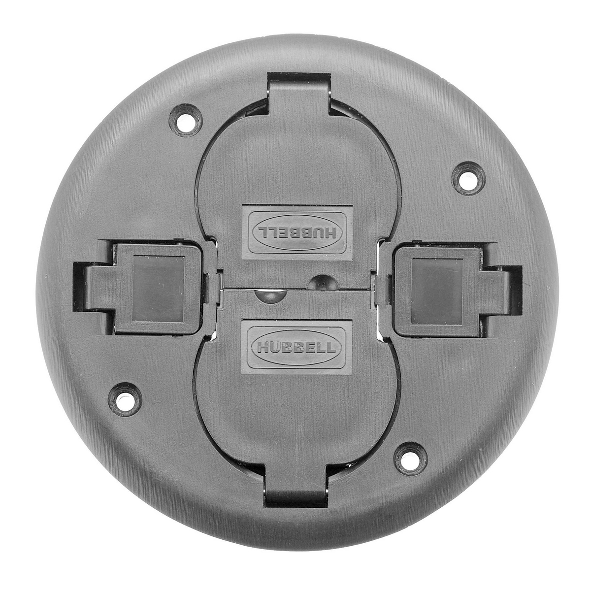 Fire-Rated Poke-Through 2x2 Flush Duplex Series, Replacement Cover