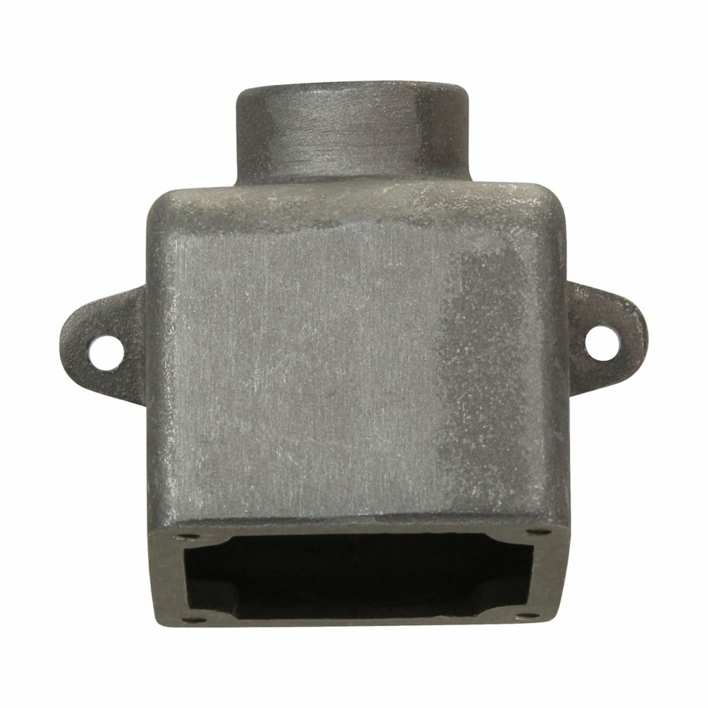 Eaton Crouse-Hinds series ARE back box, 60A, One hub, Cast aluminum, 1-1/4"