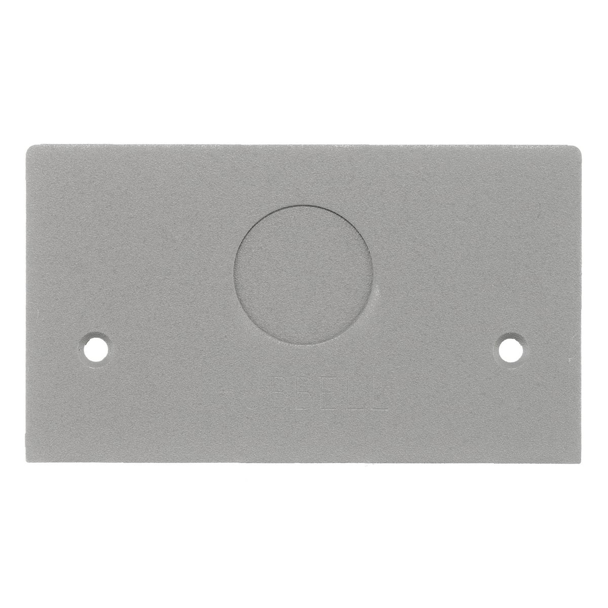 Fire-Rated Poke-Through Pedestal Face Plate, " KO