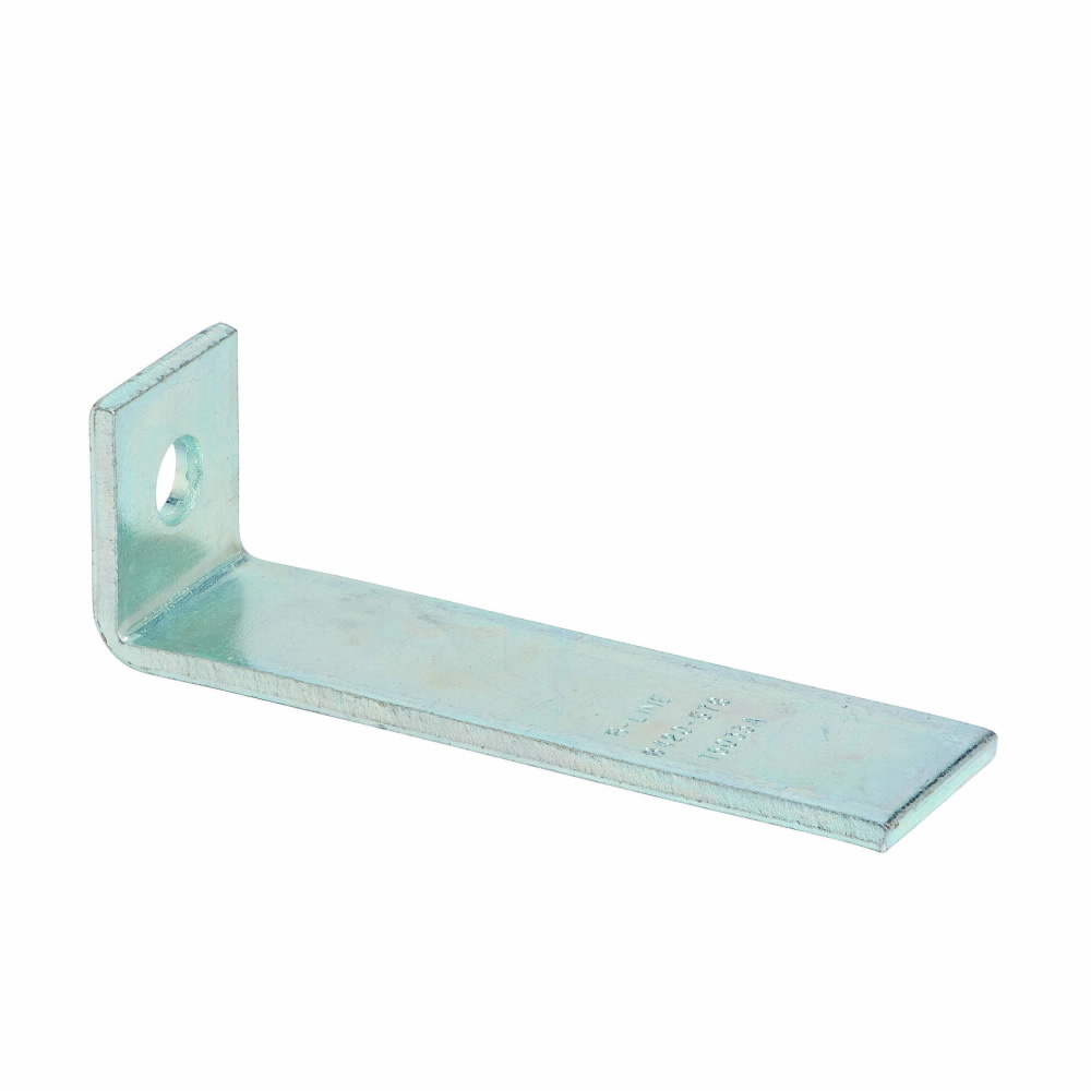 Eaton B-Line series corner angle, 5.87" H x 1.87" L x 1.62" W, Steel, Electro-plated