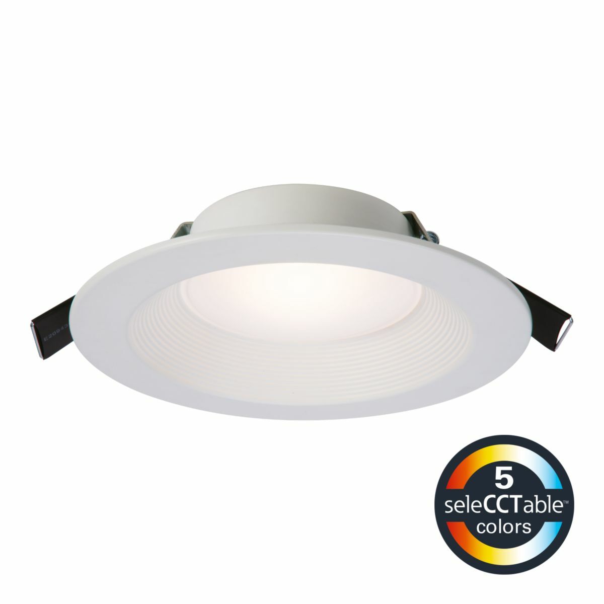 6" Retrofit Baffle-Trim LED Module, 600 Series, 90CRI, CCT Selectable, Direct Mount