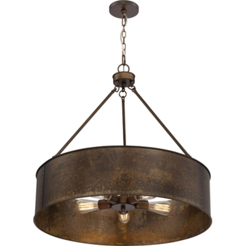 KETTLE 5 LIGHT OVERSIZED PEND FIXTURE