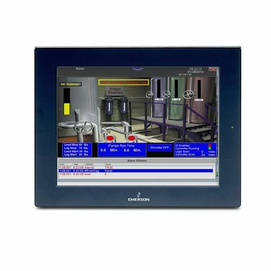 QuickPanel+ 10" screen with View and Control (blank bezel)