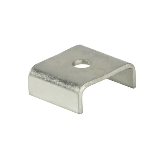 Washer, U Shape, Bolt Size 1/2 Inch, Width 2-1/2 Inches, Length 1-1/2 Inches, Depth 1 Inch, Electro-Galvanized Steel
