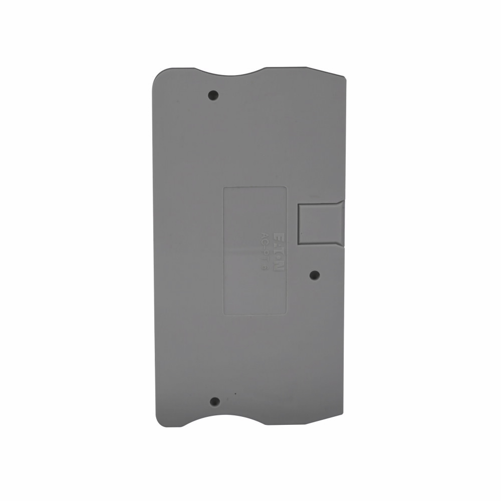 Eaton, End Cover, Gray, Used With: XBPT6, XBPT6PE