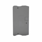 Eaton, End Cover, Gray, Used With: XBPT6, XBPT6PE