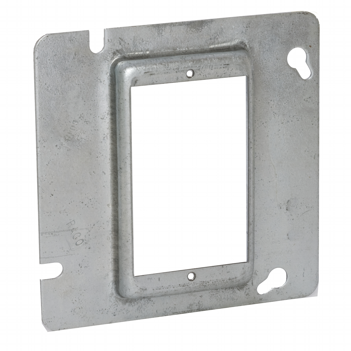 4-11/16 In. Square Single Device and Tile Covers Raised 1/2 In.