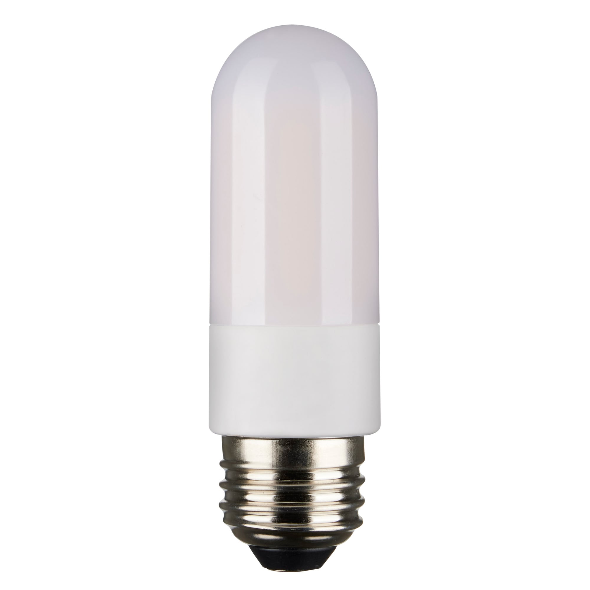 8 Watt T10 LED - Frosted - Medium Base - 4000K - High Lumen - 120 Volt - 90 CRI - Dimmable - Carded