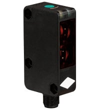 Detection range: 0 ... 2500 mm adjustable, Light source: IRED, Light type: modulated infrared light , 850 nm, Signal output: 2 push pull (4 in 1) outputs, short circuit protected, reverse polarity protected, Switching type: dark on, Connection: 4 pin, M12 x 1 connector, Operating voltage: 10 ... 30 V DC , class 2, Ambient temperature:  30 ... 55 DegreesC ( 22 ... 131 DegreesF)