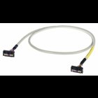 System cable; for Schneider TSX; 16 digital inputs or outputs; Length: 1 m (1 MOhm); Conductor cross-section: 0.14 mm²