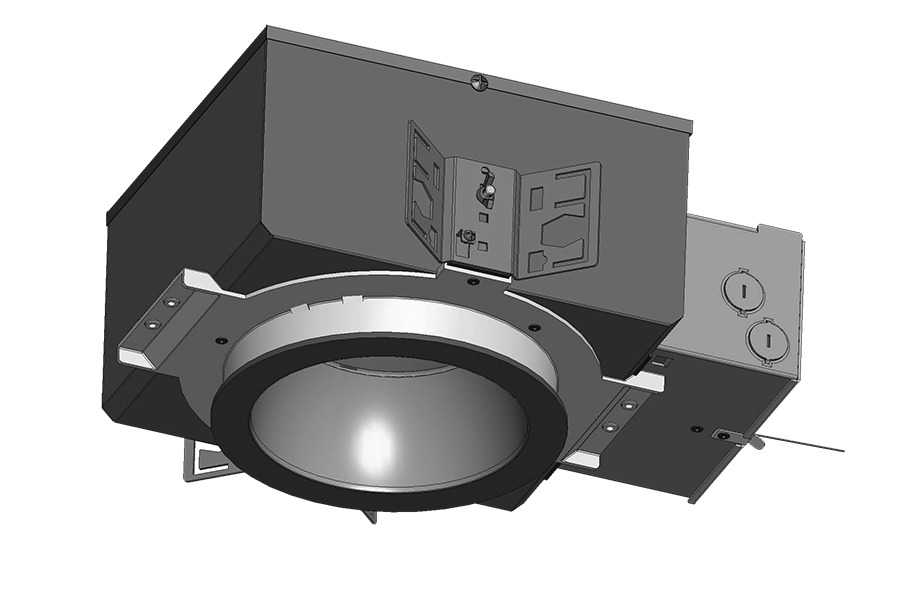 Recessed Downlights Rough-In Ic Rated 6 Inches Round 26W 0-10V Dim